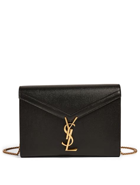 ysl monogram chain wallet sizes